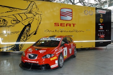 Seat-Leon-Supercopa La Seat Leon Supercopa in gara alla "24 Ore per Telethon"