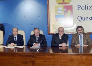 conf-bellocco Da sinistra: Trotta, Casabona, Prestipino, Cortese