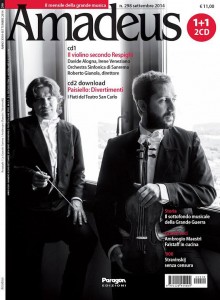 La copertina del numero di settembre 2014 di Amadeus