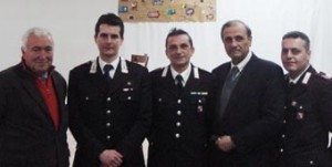 preside Romeo, capitano Angelosanto, maresciallo Bonfardino, Carmelo Laganà