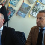 Il capo della Mobile Francesco Rattà e il suo vice Fabio Catalano