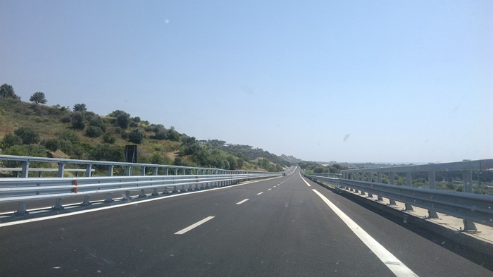 Viadotto Castellace (km 6+500) - Direz. RC-TA