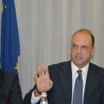 Il vice ministro Bubbico e il ministro Alfano