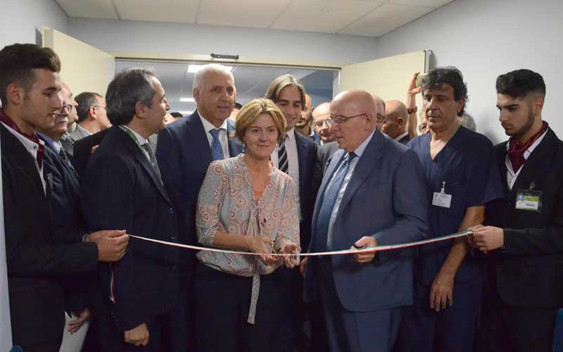 Inaugurazione cardiochirurgia Reggio Calabria Centro Cuore ministro Lorenzin
