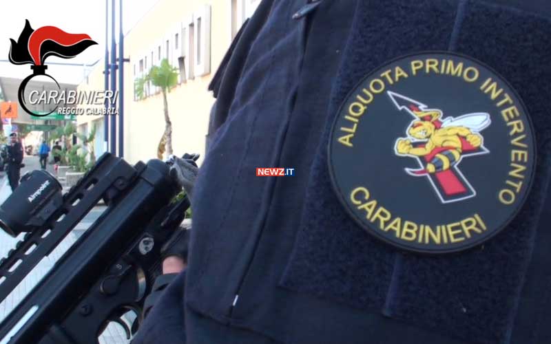 Carabinieri dell'Aliquota di primo intervento