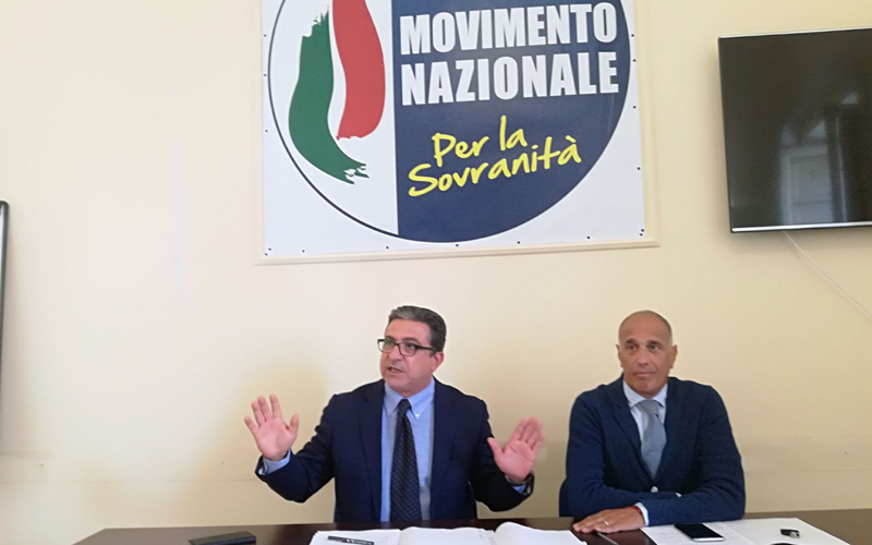 Franco Germanò e Ernesto Siclari (MNS)