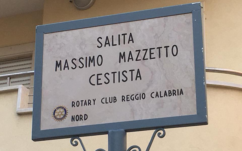 Targa Salita Massimo Mazzetto