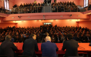 Oliverio incontra a Locri i lavoratori della forestazione