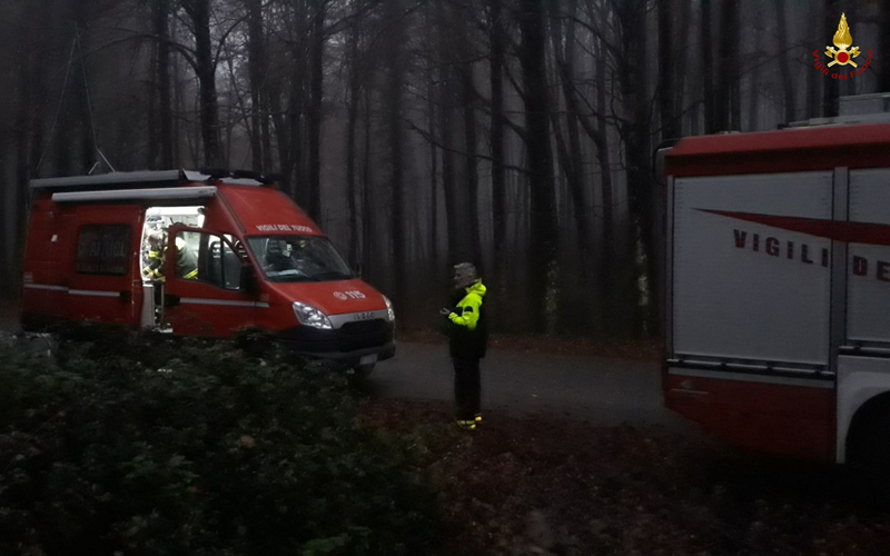 Mammola. Le unità dei Vigili del Fuoco attivate per la ricerca dei dispersi