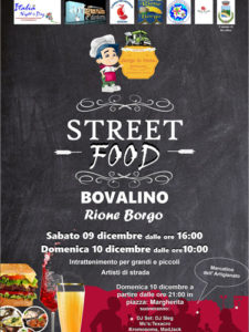 Locandina “Street Food Borgo in Festa”