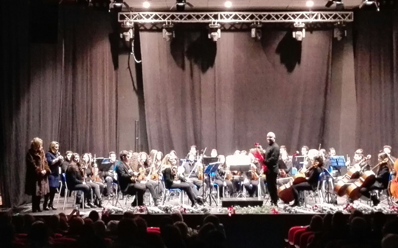 Caulonia. L'esibizione dell'Orchestra Sinfonica Giovanile della Calabria