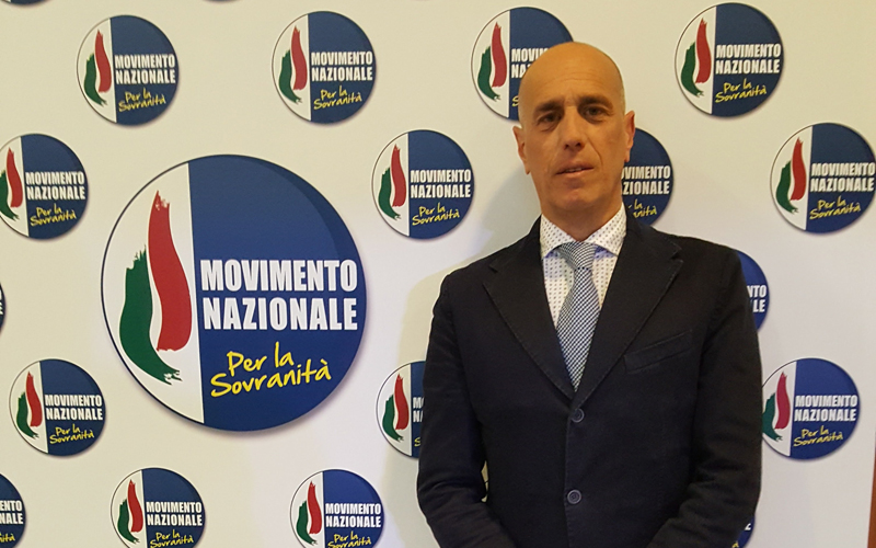 Ernesto Siclari, Coordinatore Provinciale Movimento Nazionale della Sovranità