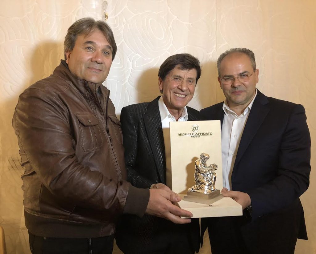 Gianni Morandi premiato