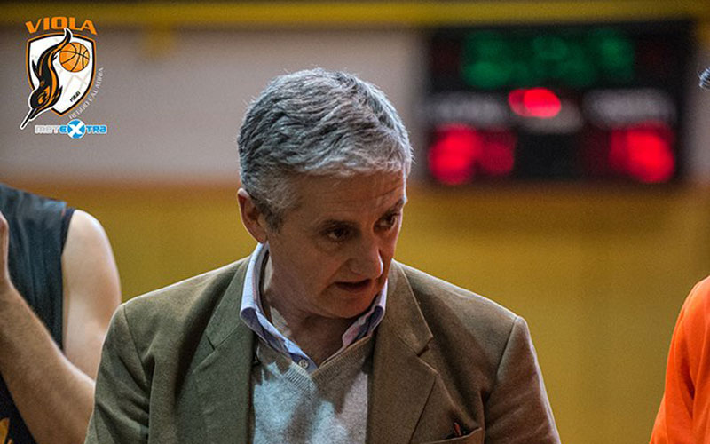 Il coach della Viola Reggio Calabria, Marco Calvani