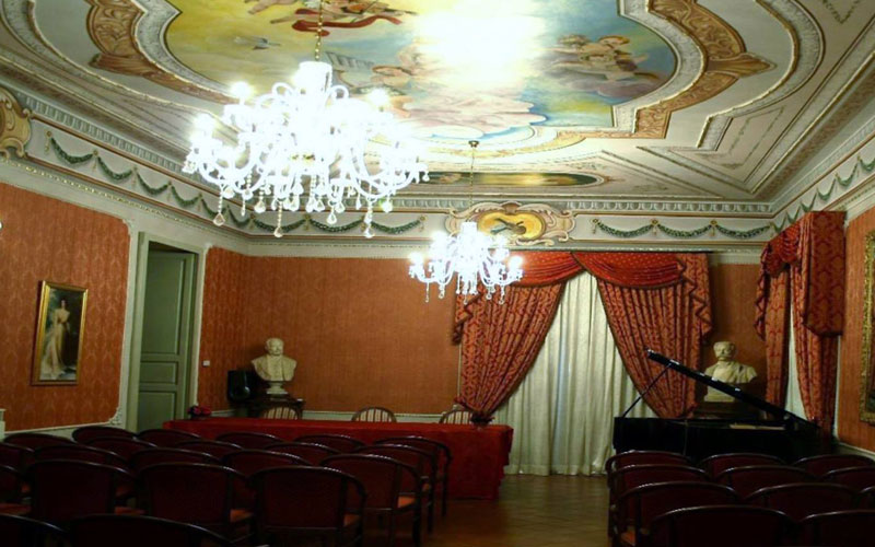 Gioiosa Jonica. Palazzo Amaduri, Salone delle Cerimonie
