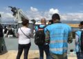 Osservatori Frontex al porto di Reggio Calabria in occasione dello sbarco di migranti