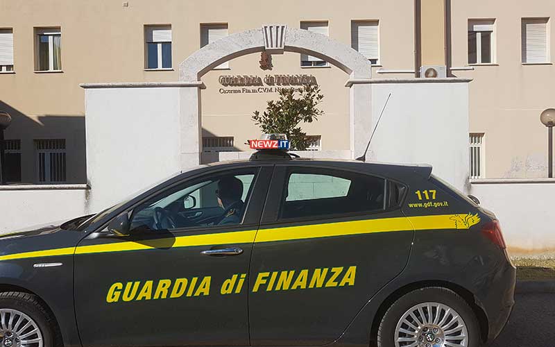 La caserma della Tenenza della Guardia di Finanza di Ortona