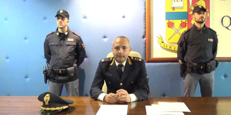 Il vice questore Luciano Rindone