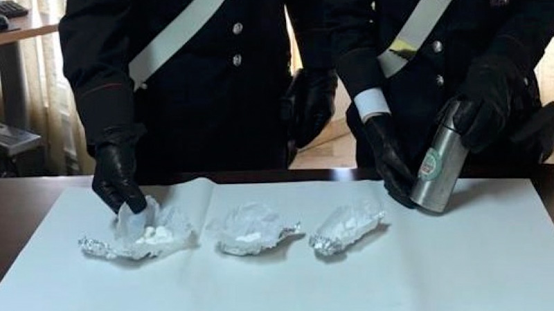 Carabinieri sequestro cocaina