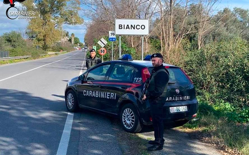 Carabinieri a Bianco