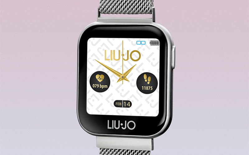 Un dettaglio dello smartwatch Liu Jo
