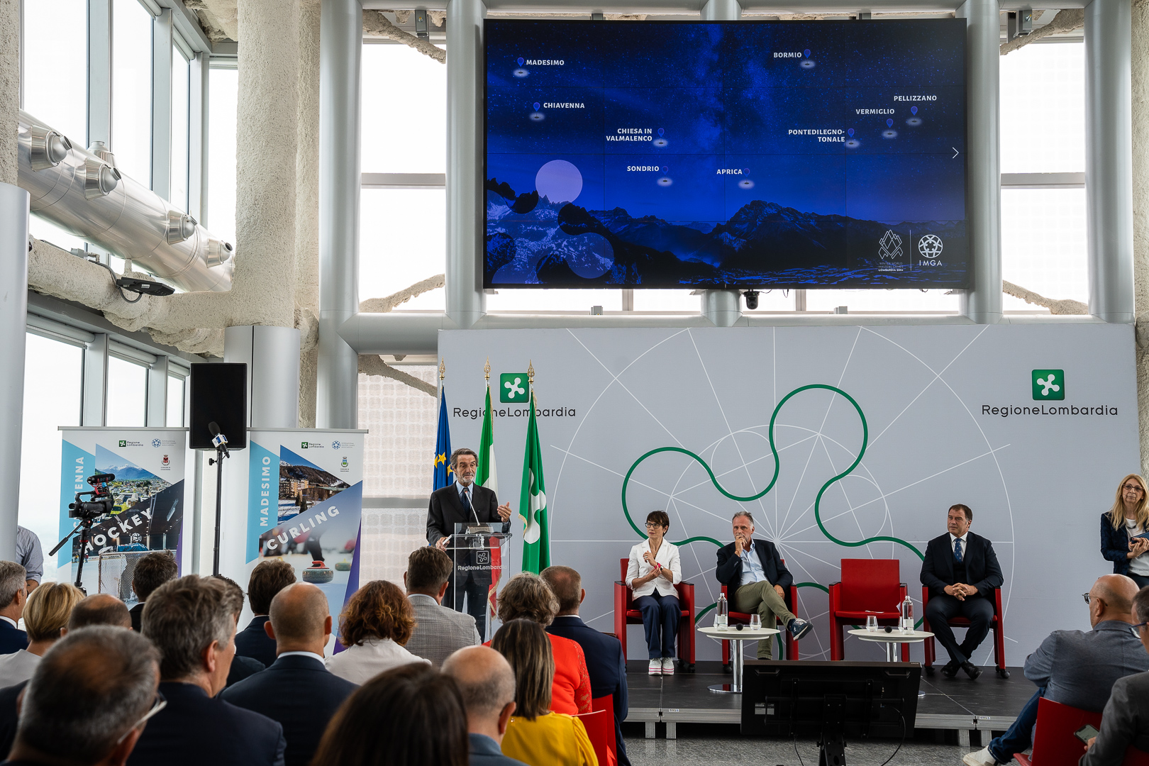 Winter World Master Games Lombardia 2024 presentati oggi a palazzo