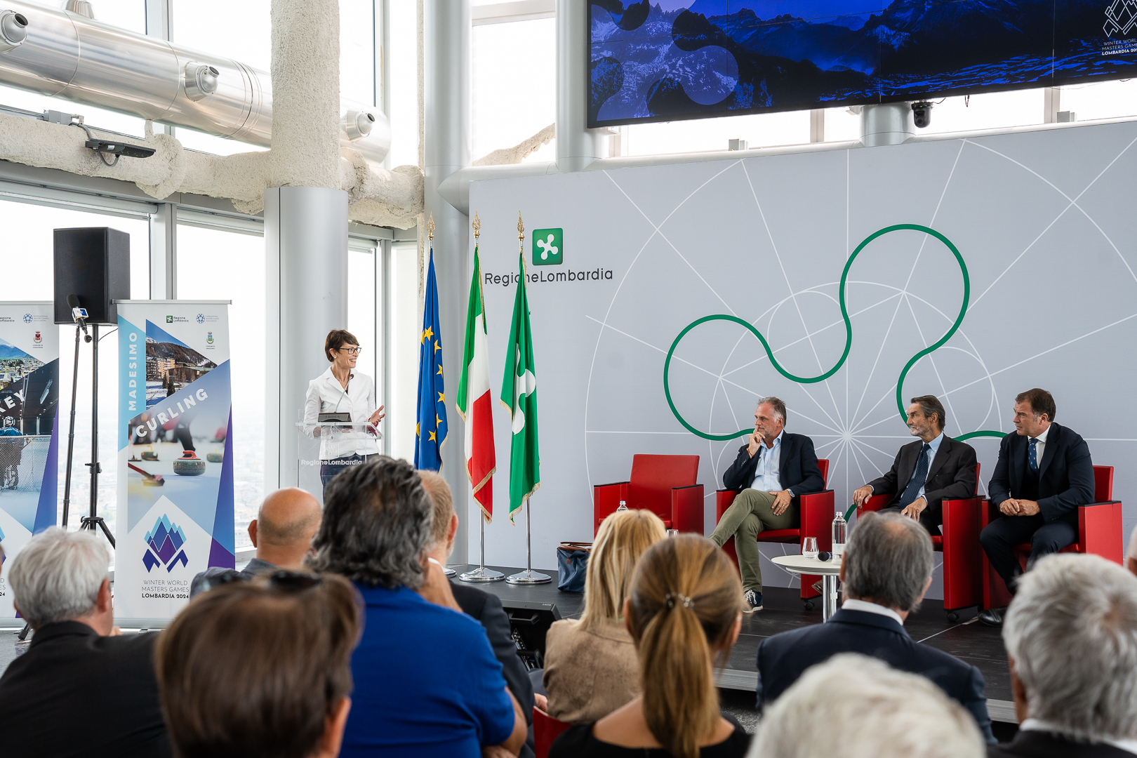 Winter World Master Games Lombardia 2024 presentati oggi a palazzo