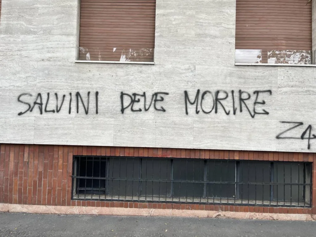 Minacce a Matteo Salvini